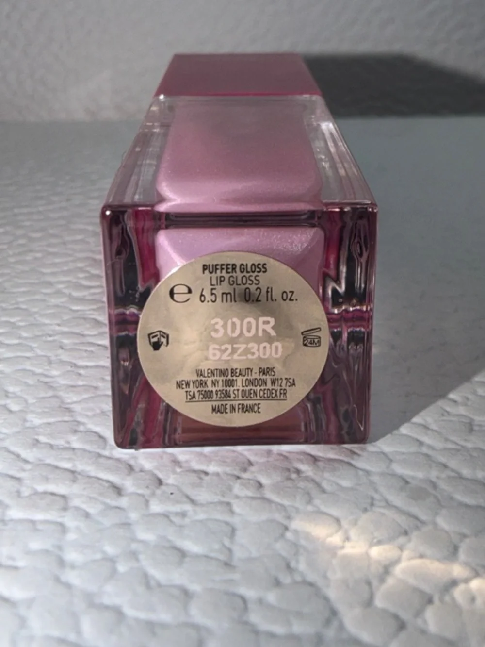 Valentino Sheer Iridescent Lavender-Pink Lip Gloss